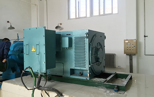 博山某水电站工程主水泵使用我公司高压电机